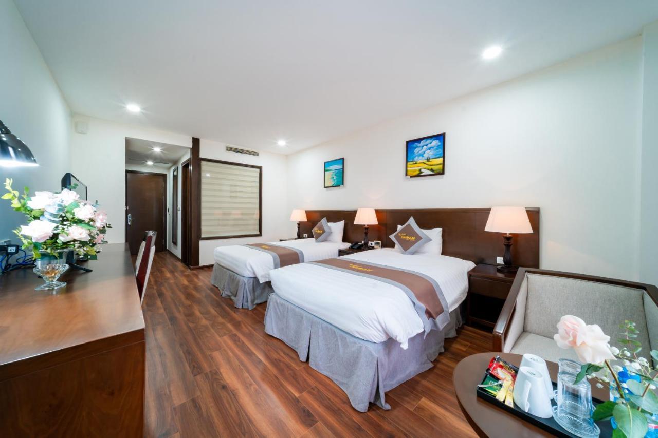 Khach San Thai Binh Dream Exterior foto
