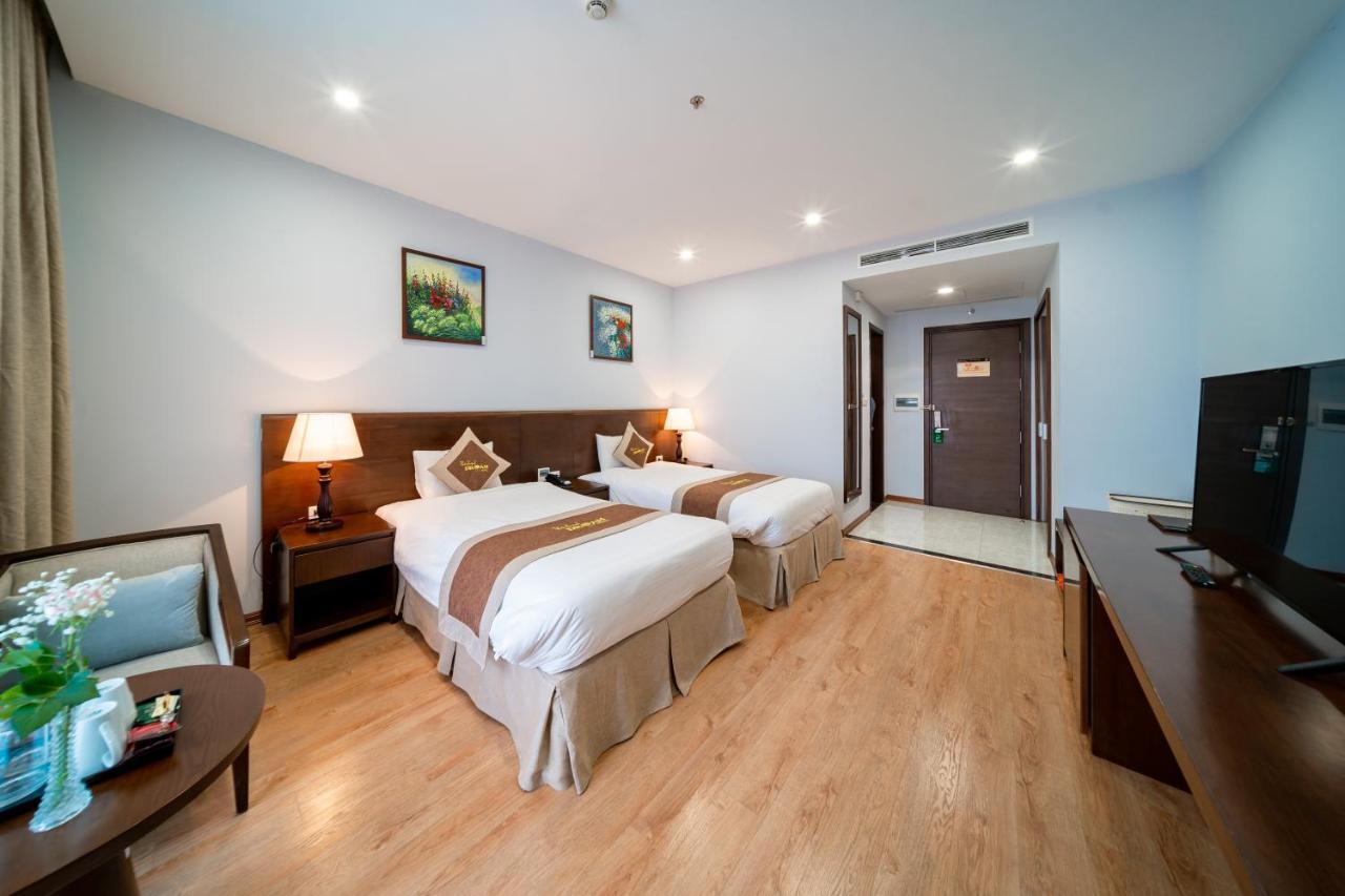 Khach San Thai Binh Dream Exterior foto